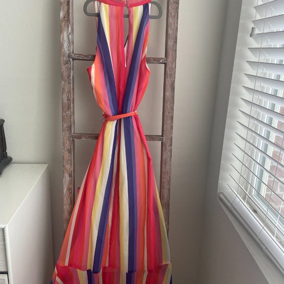 Multicolor Cocktail Dress - Picture 3 of 3